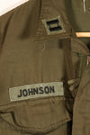 1971 Contract, M-L, U.S. Army, NOMEX Flame-Retardant Jacket for Pilots, with Patches, Used