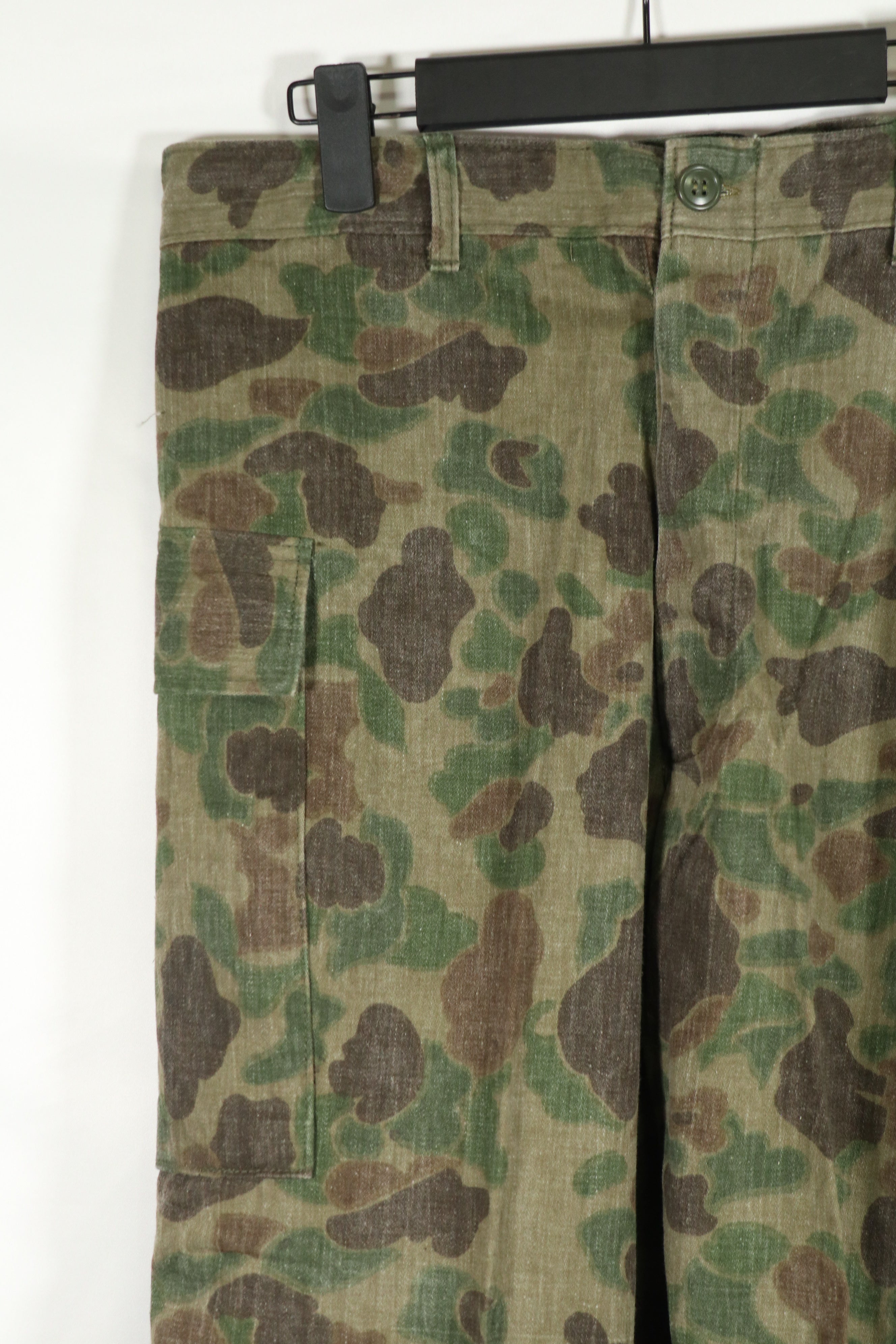 Civilian Duck Hunter Camouflage Hunting Pants Local Made Frogskin Camouflage Used