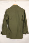 1969 Contract X-S-R 4th Model Jungle Fatigue Jacket 173rd Airborne Brigade, patch available, used.