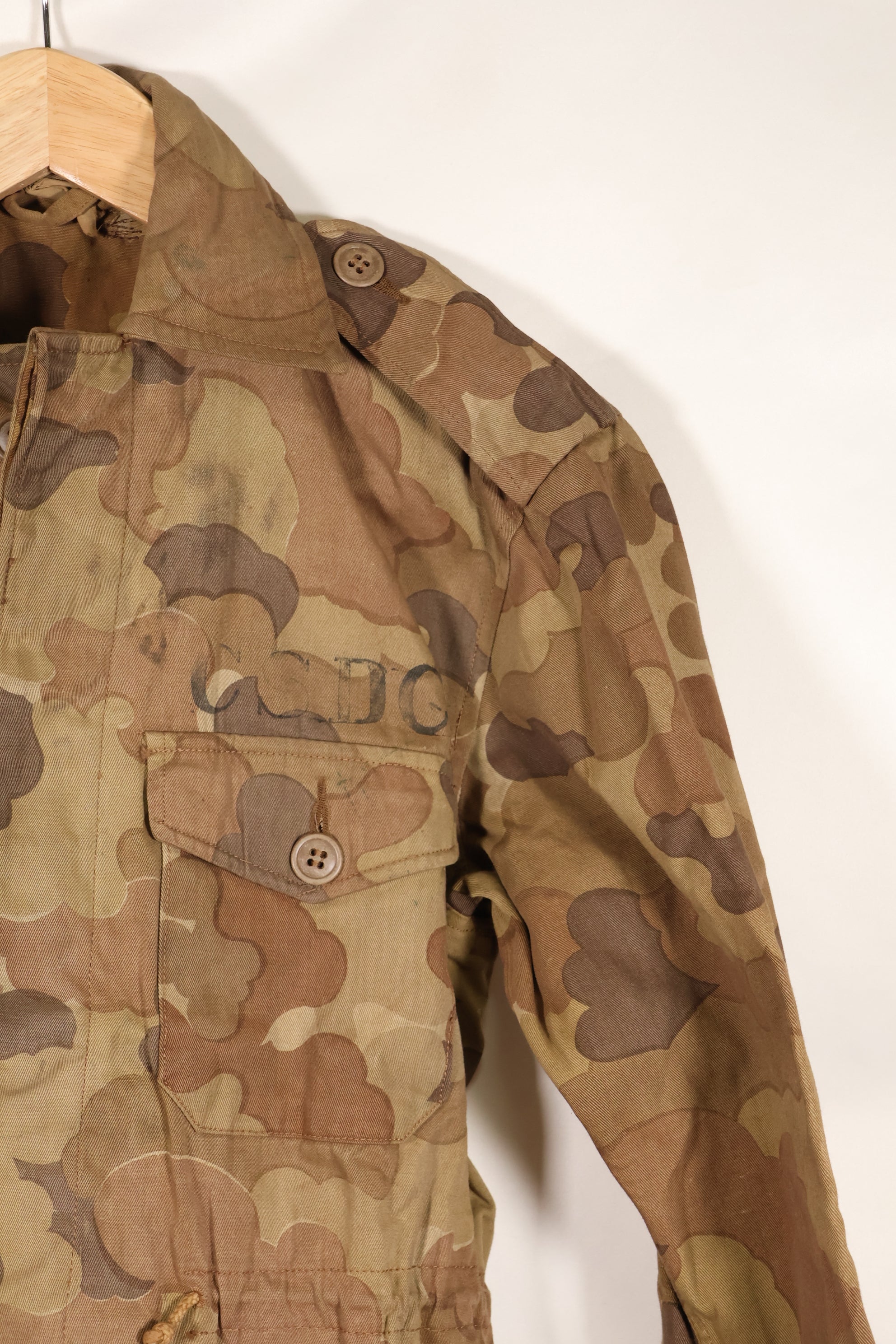 1960s ARVN Field Military Police Mitchell Camouflage Field Jacket, Used, A