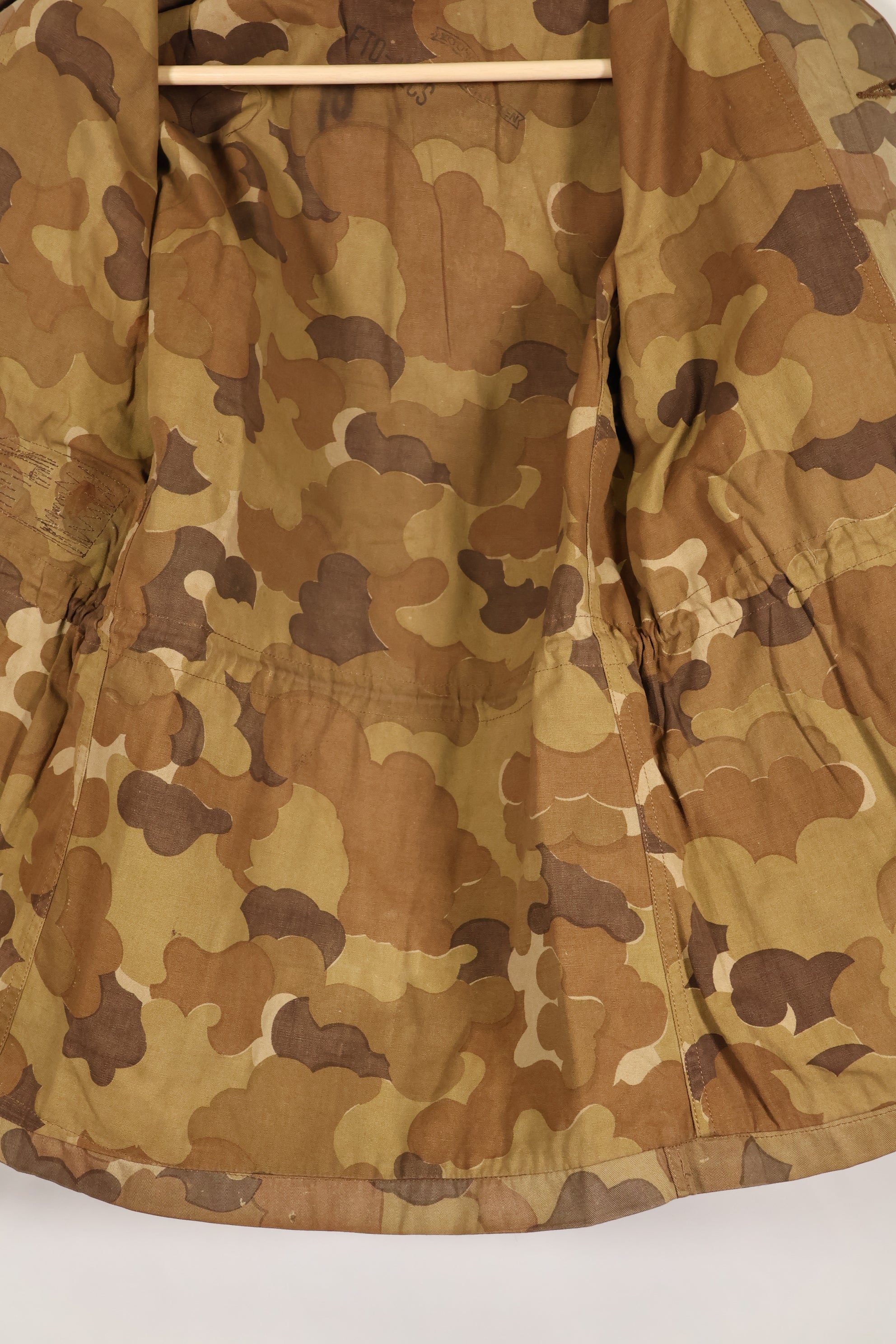 1960s ARVN Field Military Police Mitchell Camouflage Field Jacket, Used, A