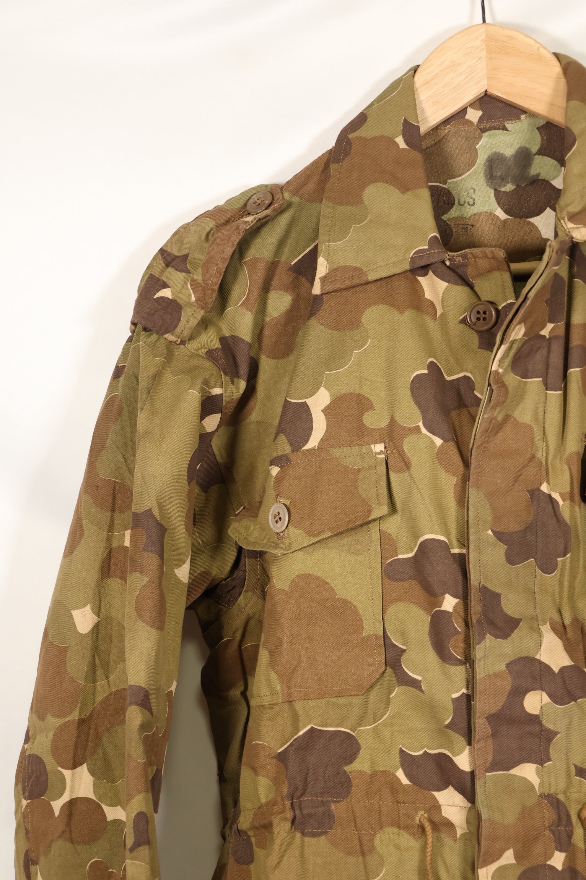 1960s ARVN Field Military Police Mitchell Camouflage Field Jacket, Used, B