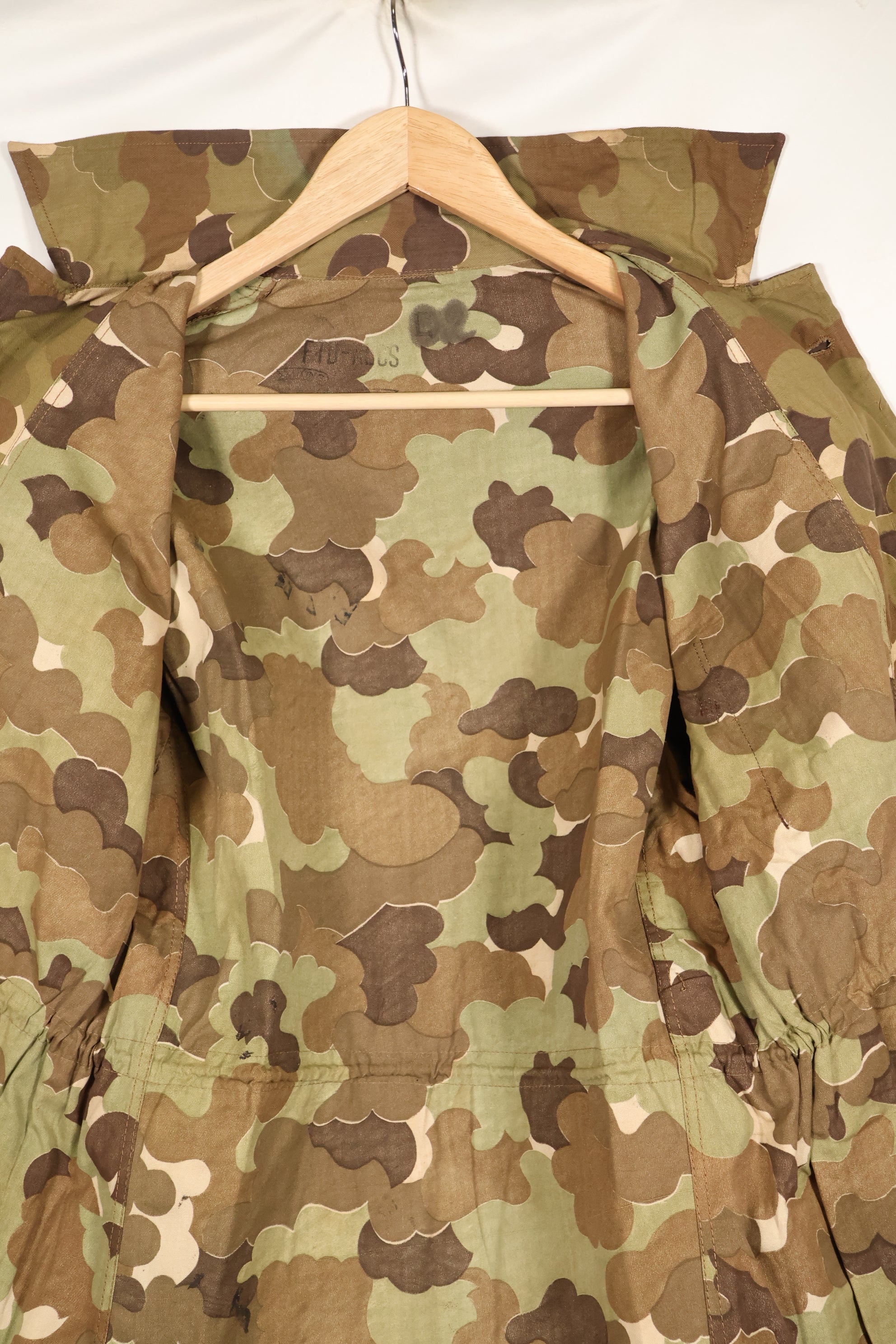 1960s ARVN Field Military Police Mitchell Camouflage Field Jacket, Used, B