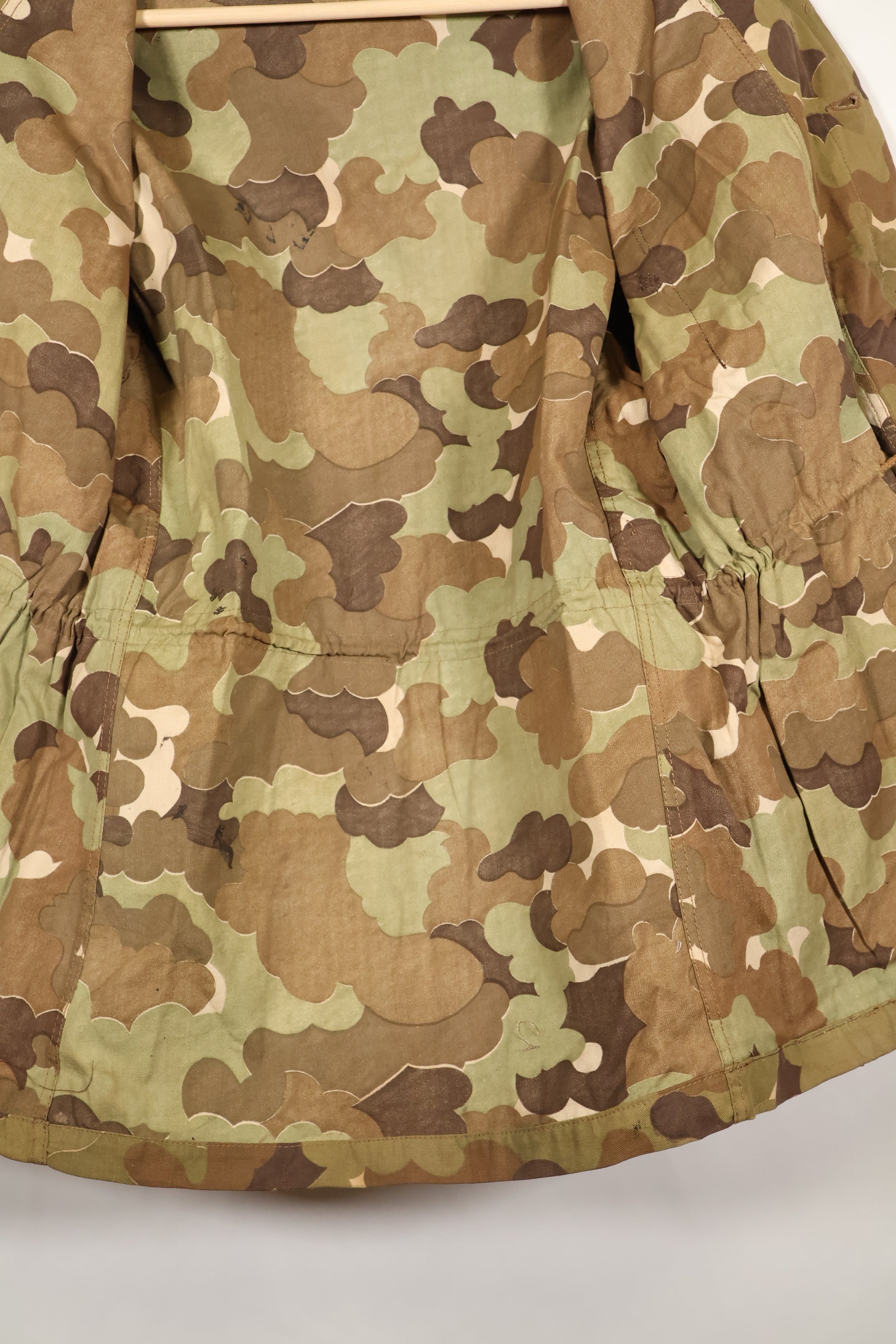 1960s ARVN Field Military Police Mitchell Camouflage Field Jacket, Used, B