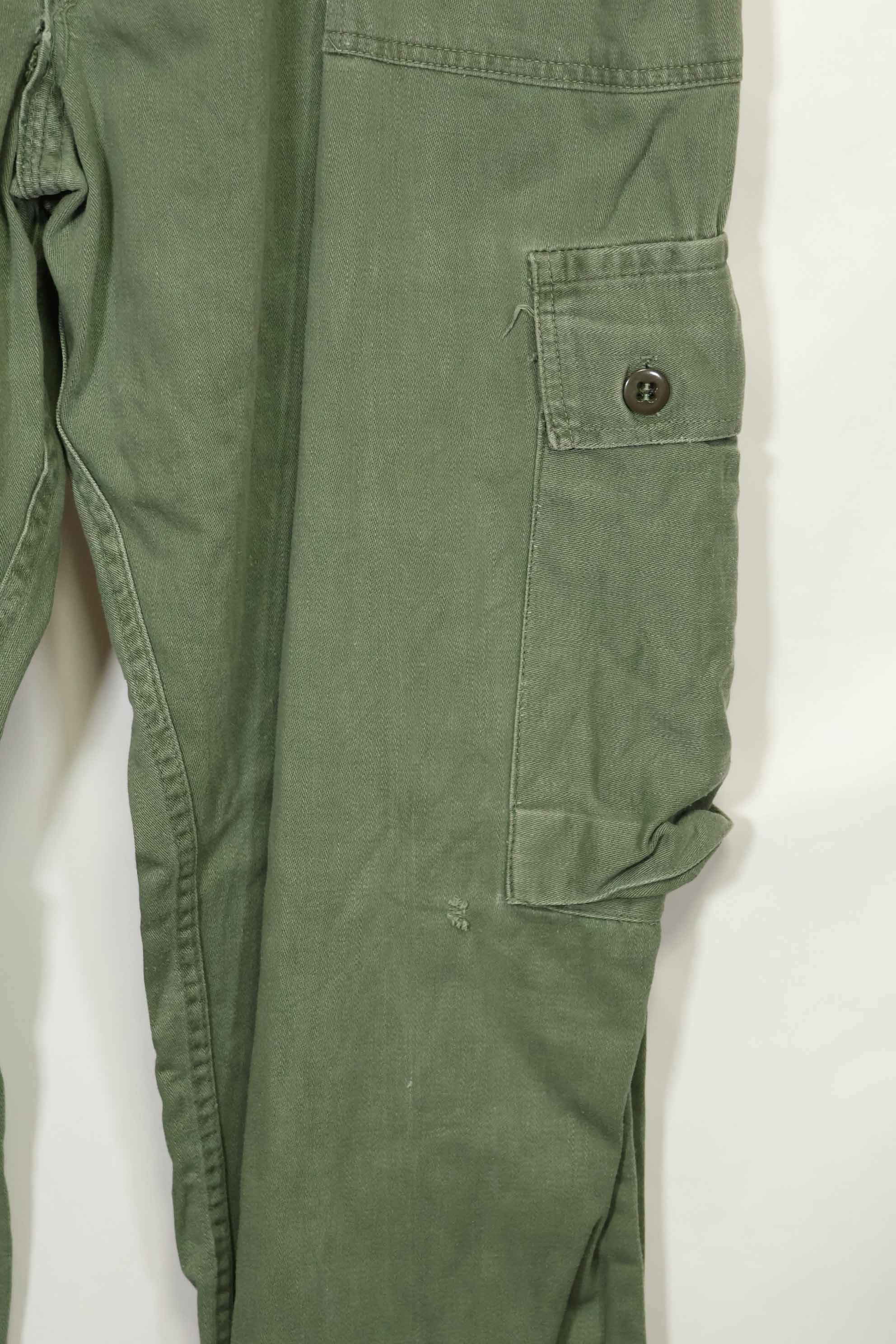 Early 1960s OG-107 Utility Uniform Baker Pants Modified 82nd Airborne Division D