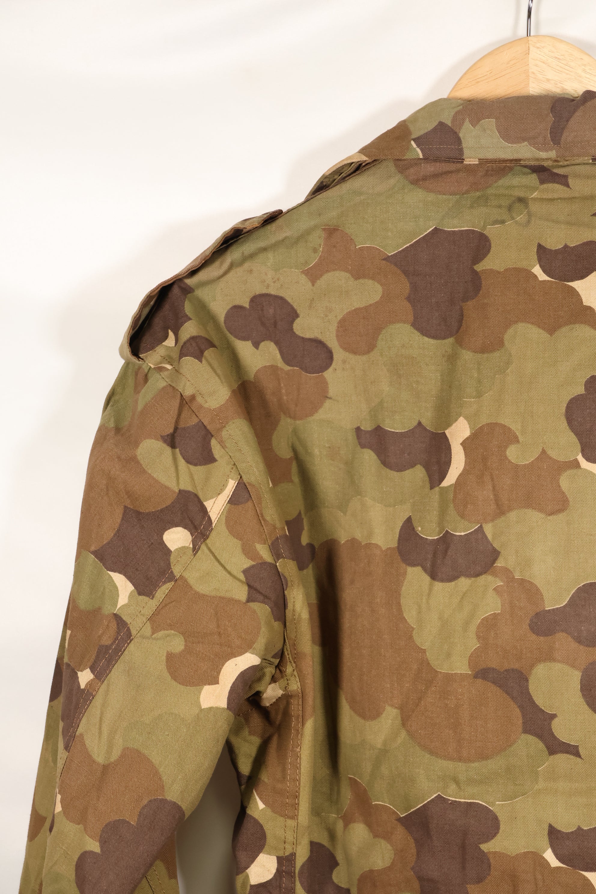 1960s ARVN Field Military Police Mitchell Camouflage Field Jacket, Used, B