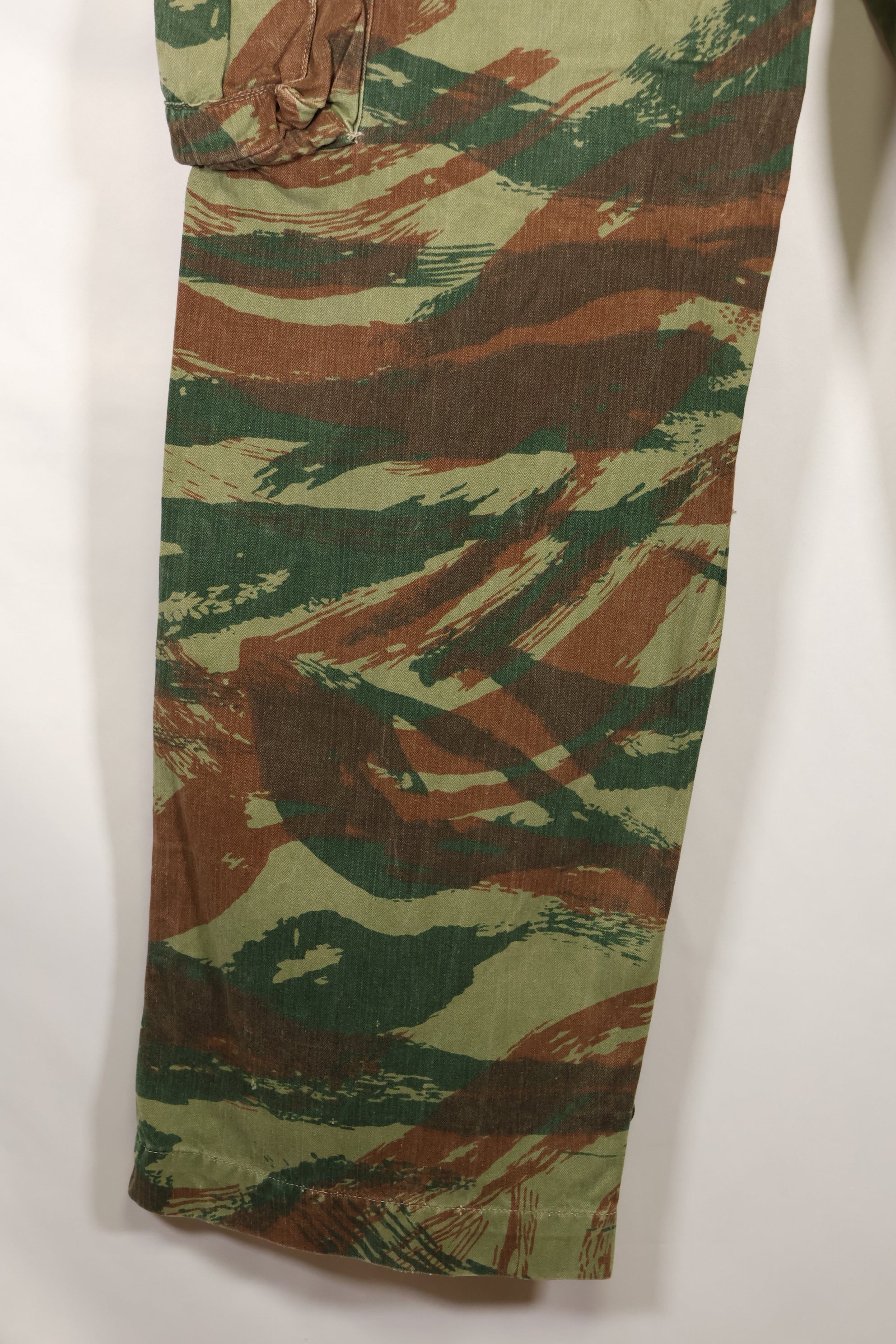 1960s French Army Lizard Camouflage Pants TAP 47/56 Pattern Used