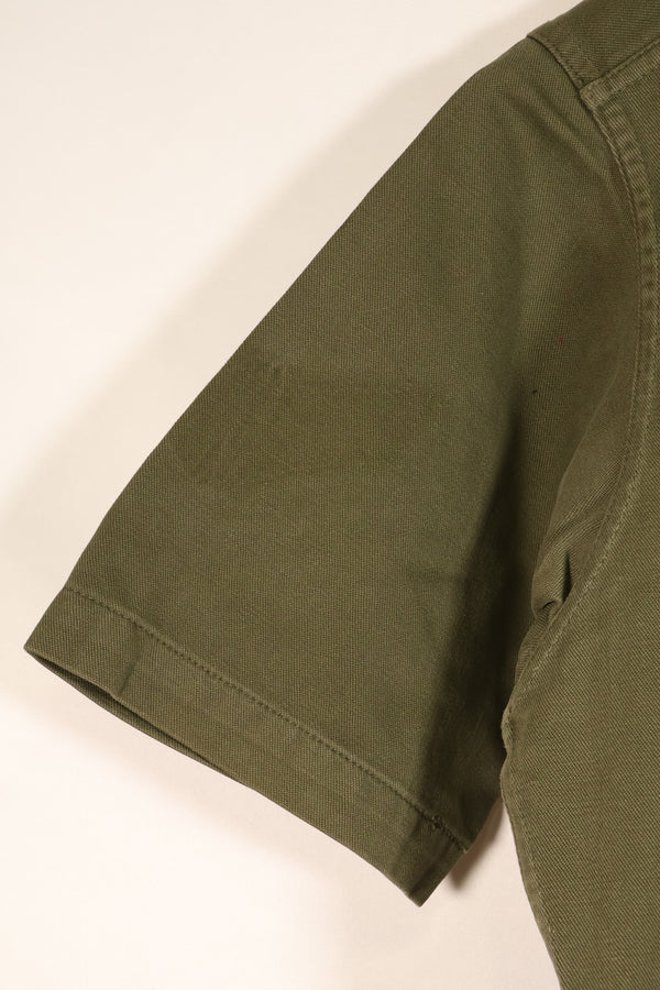 Estimated late 1960s; Made in Japan; Taylor brand; OG-107 Utility Shirt; Yokota Air Base; Used