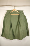 Estimated Contract Year: 1966–67 | S-R | 3rd Model Jungle Fatigue Jacket | Green Beret | Used