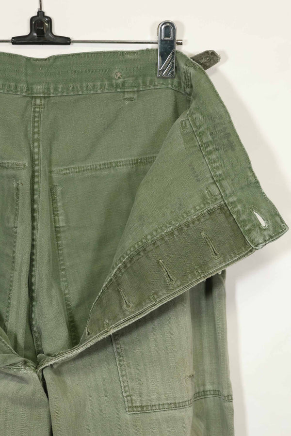 1950's USMC HBT P41 Cut Utility Pants Korean War Used