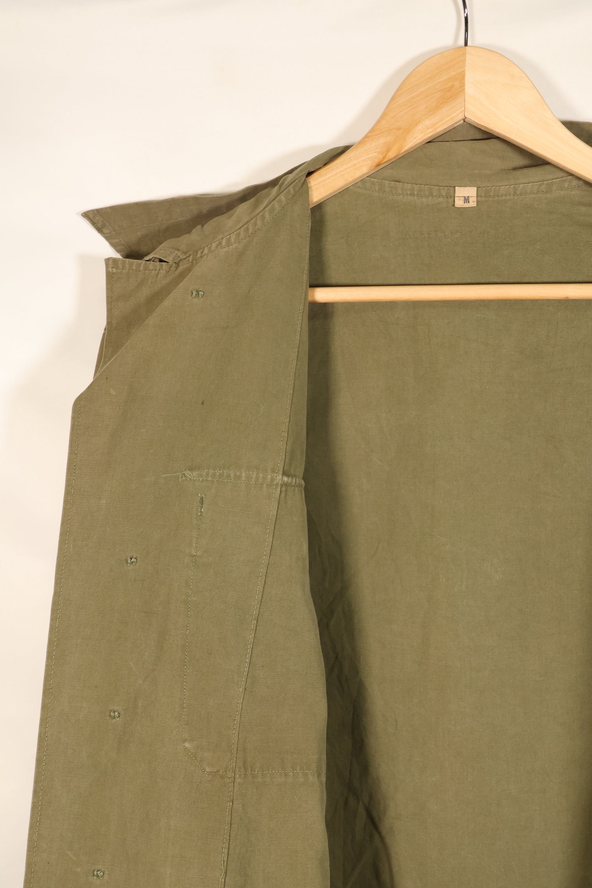 1940s, Size M, Prototype, U.S. Army, Cotton Poplin Jungle Shirt, Used