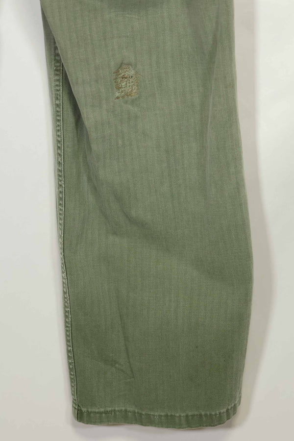 1950's USMC HBT P41 Cut Utility Pants Korean War Used