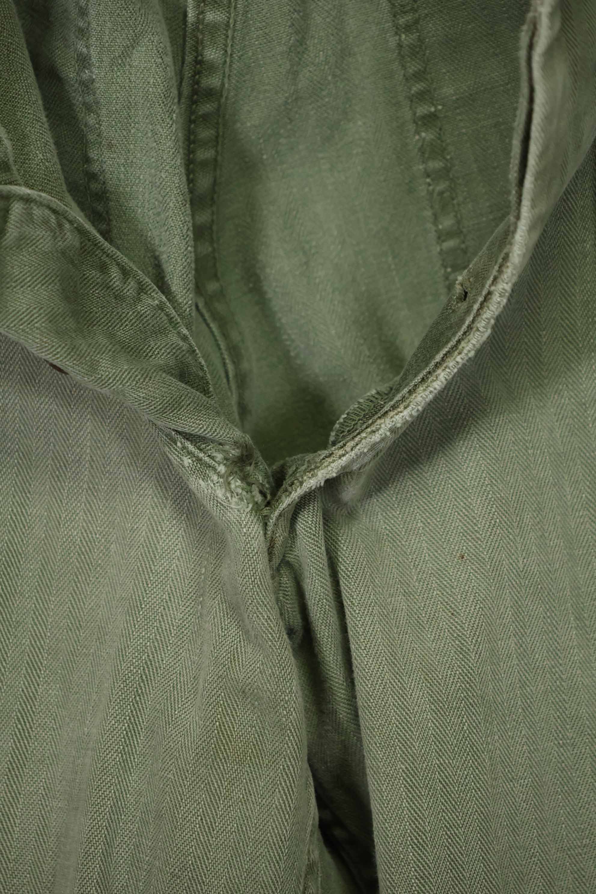 1950's USMC HBT P41 Cut Utility Pants Korean War Used