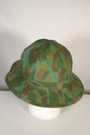 20% OFF 1940's Frogskin Poncho Fabric M37 Jungle Hat with Air Vent MADE IN JAPAN