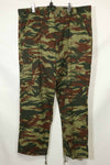 1980's French Army Lizard Camouflage Field Pants, unused.