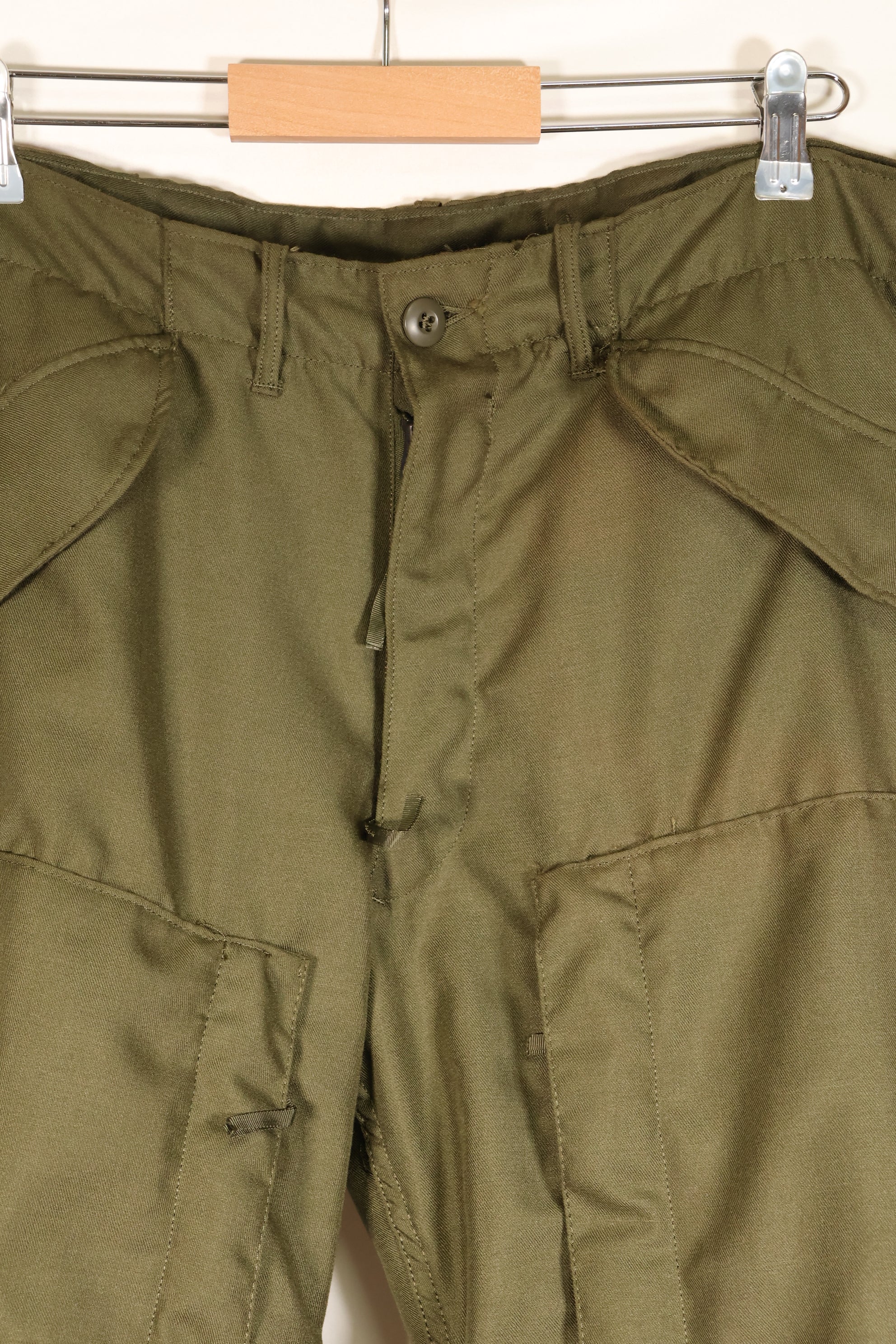 1971 Contract, Deadstock, M-S, U.S. Military, NOMEX Material, Flame-Retardant Flight Pants, Pilot, Paper Tag Missing