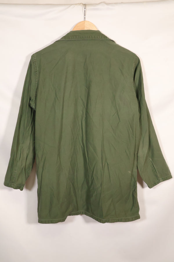 1967 Contract US Navy OG-107 Utility Shirt Engineering Corps SEABEES same owner B