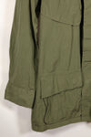 1969 Contract M-R Non Rip 3rd Model Jungle Fatigue Jacket, used, with tape.