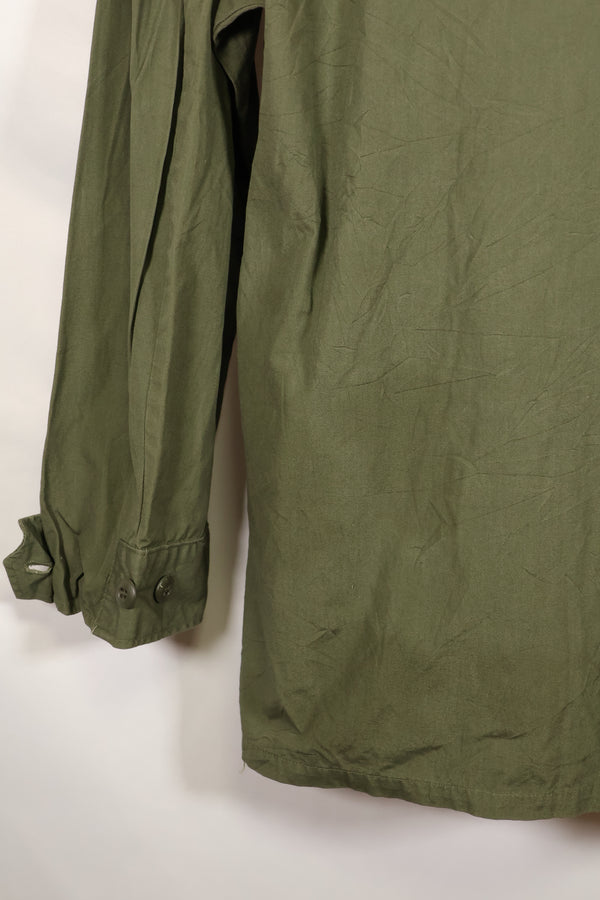 1969 Contract M-R Non Rip 3rd Model Jungle Fatigue Jacket, used, with tape.