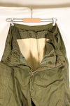 Early 1950s, M-R, M-1951, Arctic Shell Pants, Overpants, with Liner, Used