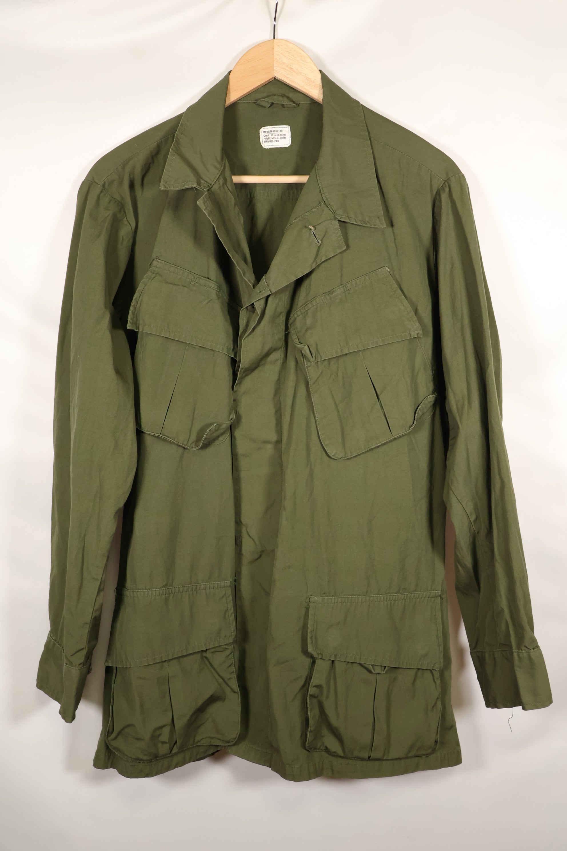 1967 Contract M-R 3rd Model Jungle Fatigue Jacket in good used condition