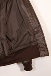 1950s-60s lot US Navy G-1 flight jacket without contract label, used.