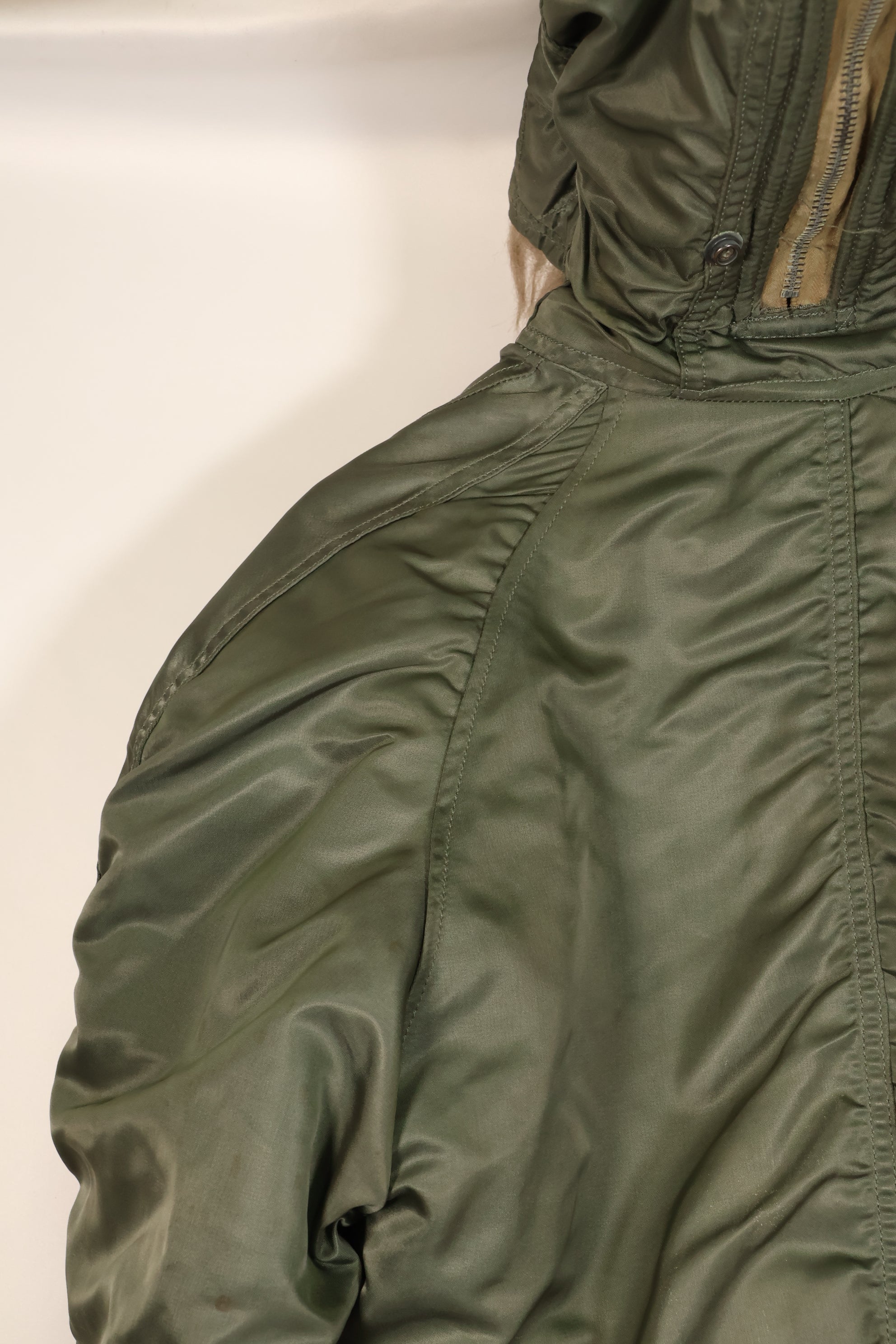 Late 1980s, MEDIUM, Civilian Use, Made by Alpha Industries, N2-B Flight Jacket, Used