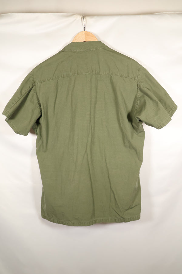 1968 Contract M-S 4th Model Jungle Fatigue Jacket with USAF Tape Short Sleeves Modified Used