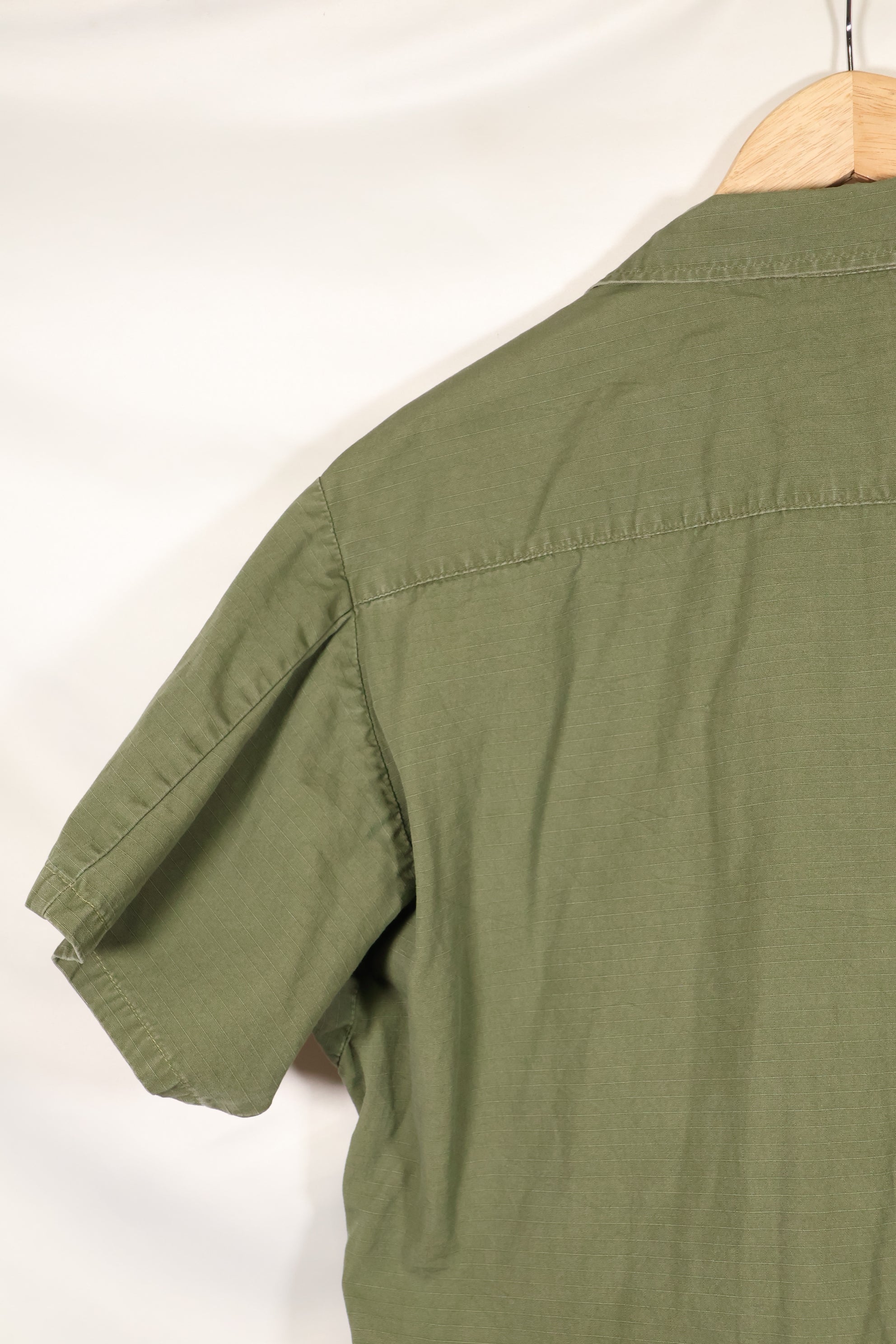 1968 Contract M-S 4th Model Jungle Fatigue Jacket with USAF Tape Short Sleeves Modified Used