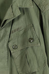 Real 1963 1st Model Jungle Fatigue Jacket MEDIUM-LONG, used with fading.