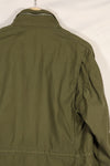 Real owned by former SF member, first model M65 field jacket, estimated 1965-1966, used.