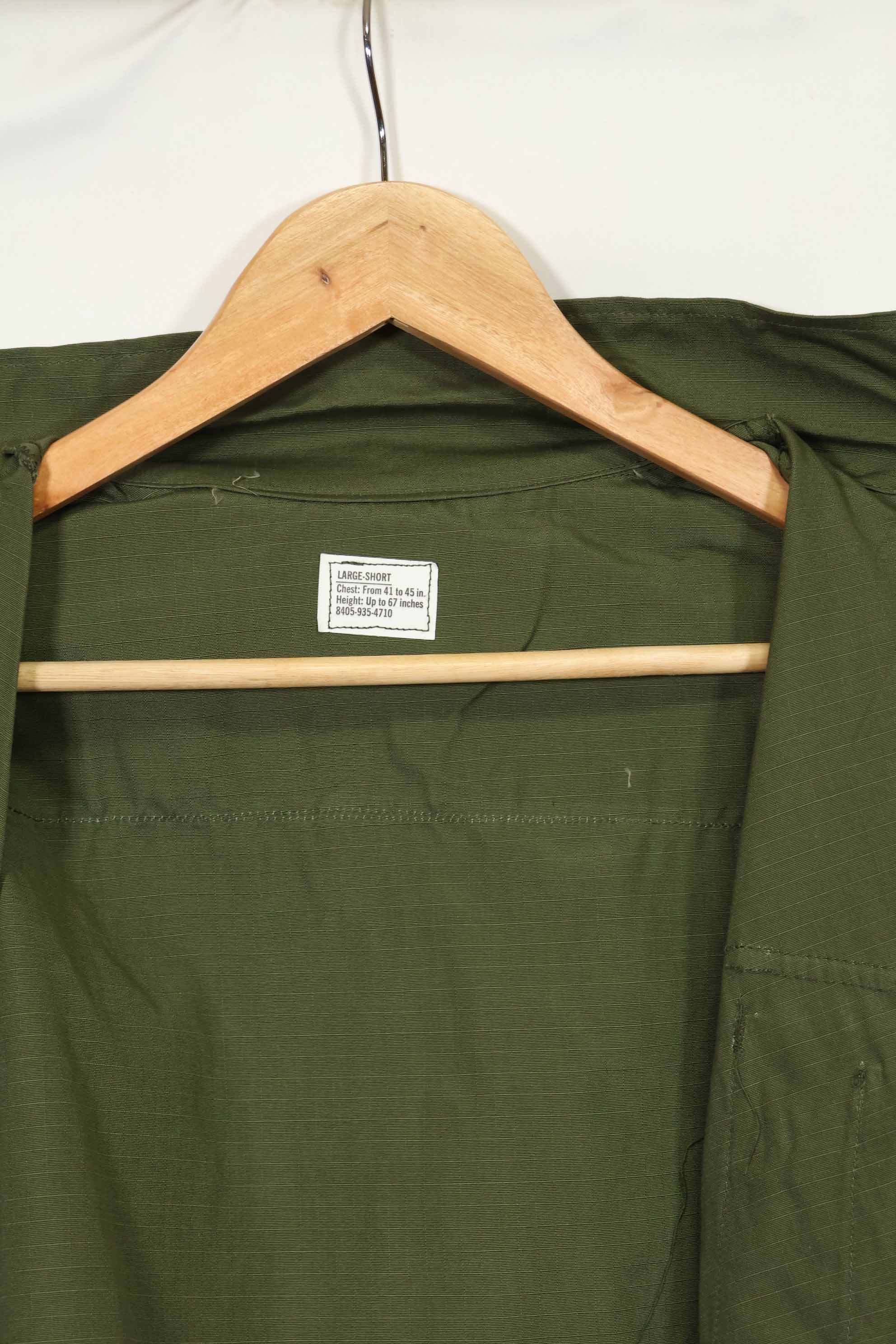 Actual 1969 Deadstock 4th Model Jungle Fatigue Jacket L-S E