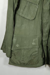 Real 2nd Model Jungle Fatigue Jacket SHORT-X-SMLL, used with fading.