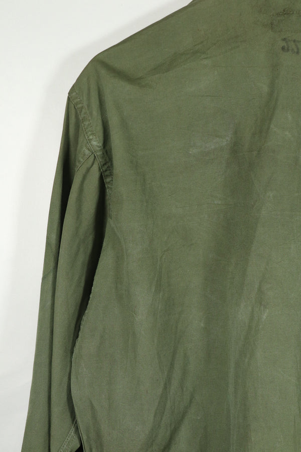 Real 2nd Model Jungle Fatigue Jacket SHORT-X-SMLL, used with fading.