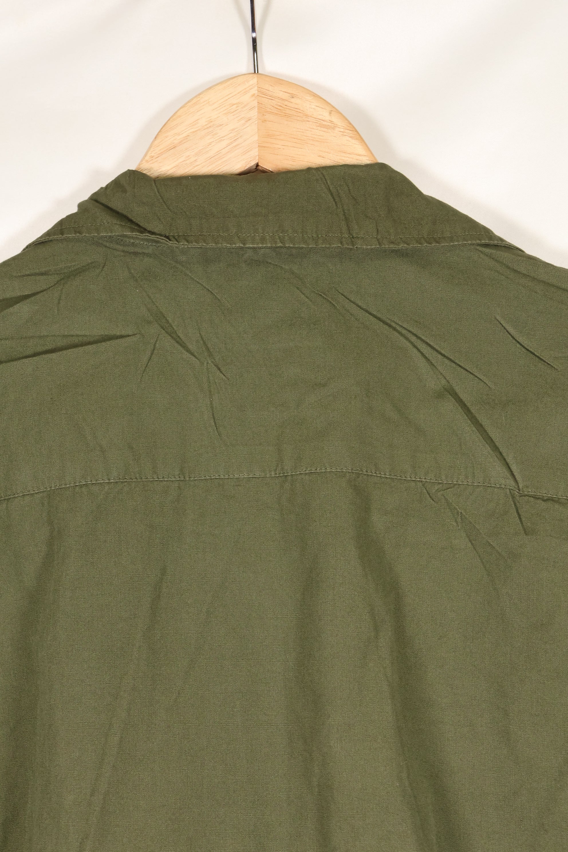 Circa 1966-67 M-R 3rd Model Jungle Fatigue Jacket with patches, good condition.