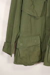 Real 1969 Ex-SF 4th Model Jungle Fatigue Jacket with patch, used.