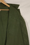 Real 1969 Ex-SF 4th Model Jungle Fatigue Jacket with patch, used.