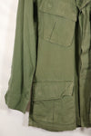 1968 Contract M-S 4th Model Jungle Fatigue Jacket, used, with US ARMY tape.