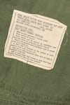 1968 Contract M-S 4th Model Jungle Fatigue Jacket, used, with US ARMY tape.