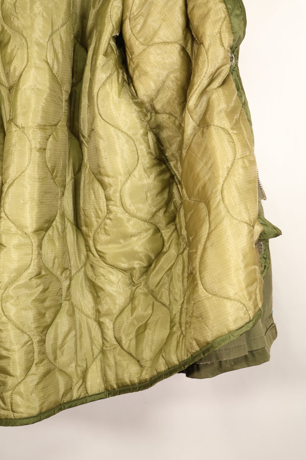 1967 Contract, M-R, U.S. Military, 2nd Model M65 Field Jacket, Aluminum Zipper, With Liner, Used