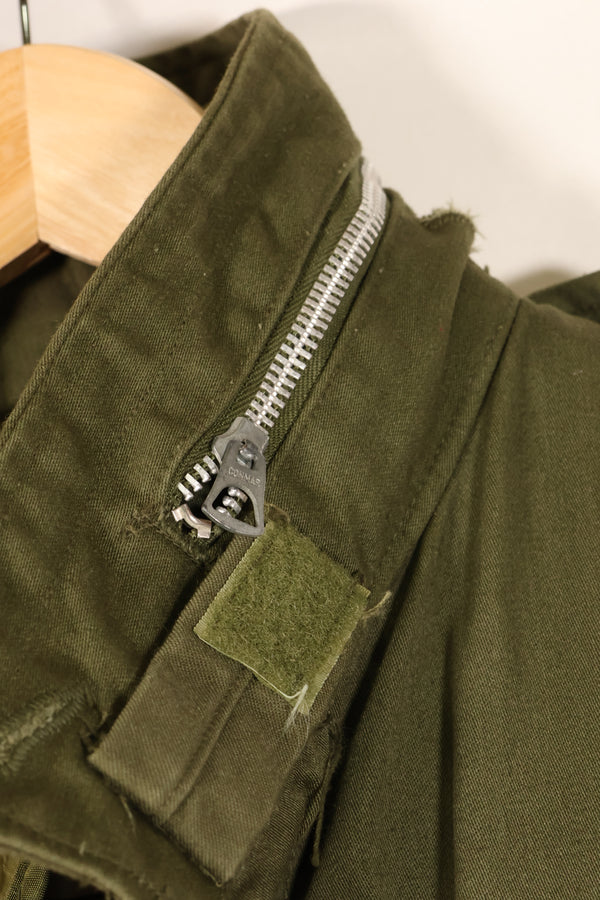 1967 Contract, M-R, U.S. Military, 2nd Model M65 Field Jacket, Aluminum Zipper, With Liner, Used