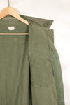 1968 Contract X-L-R 4th Model Jungle Fatigue Jacket, faded, used.