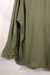1968 Contract X-L-R 4th Model Jungle Fatigue Jacket, faded, used.