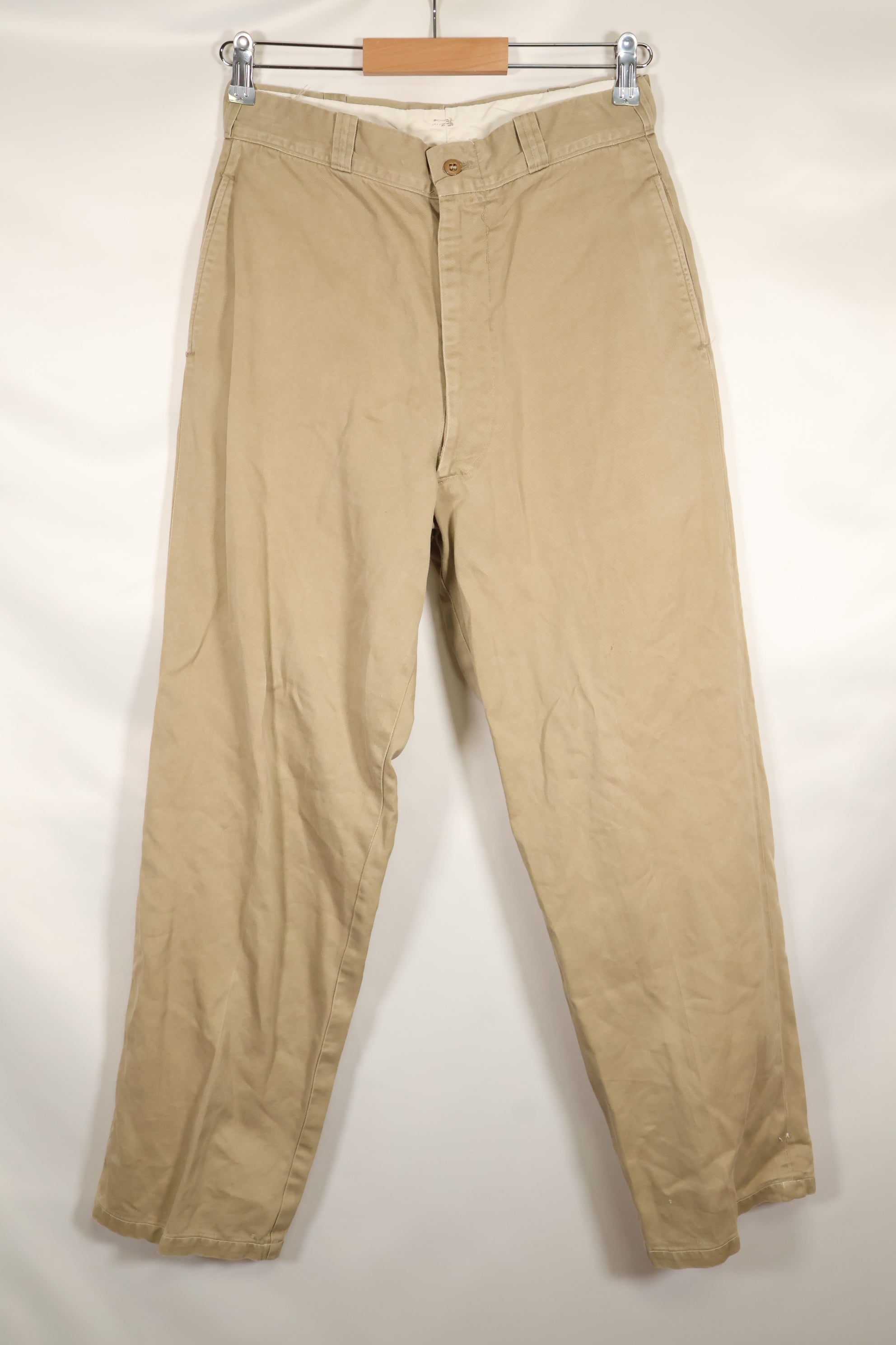 1960s 30X31 U.S. Army khaki pants, chinos, used A