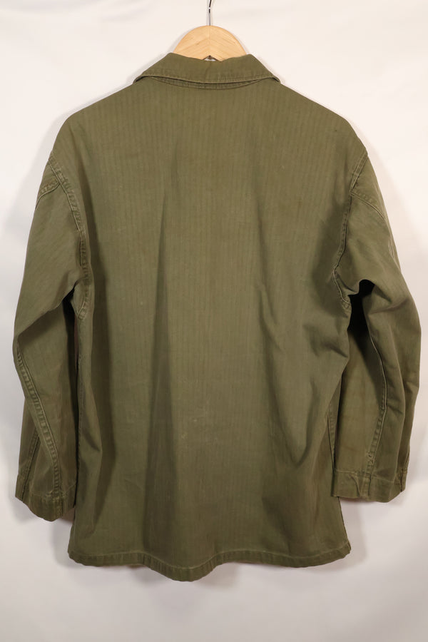 1940's US Army M43 HBT Utility Jacket, used, good condition.