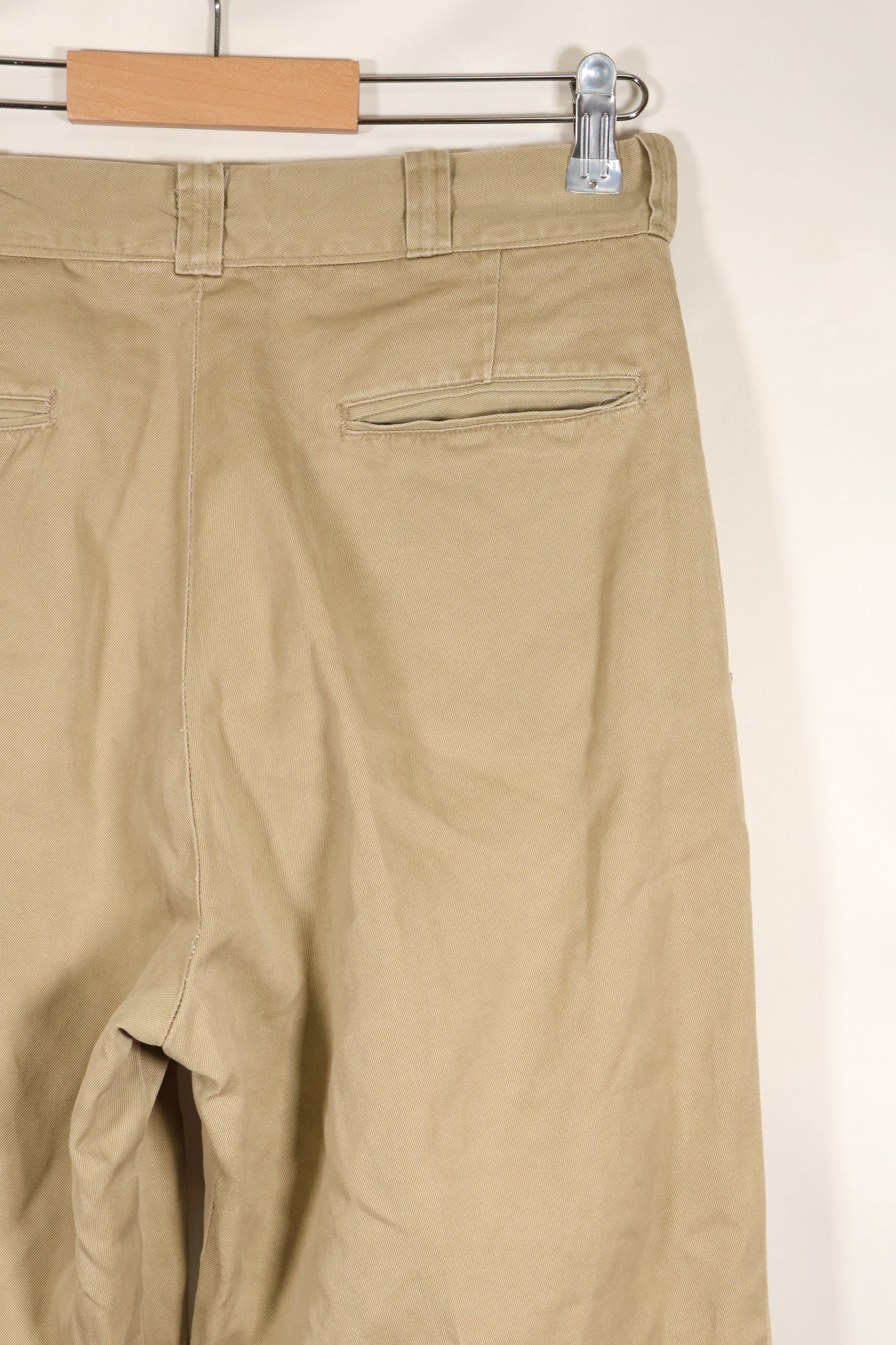 1960s 30X31 U.S. Army khaki pants, chinos, used A