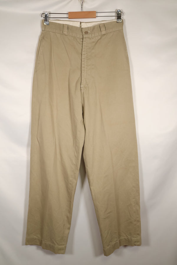 1960s 29X31 U.S. Army khaki pants, chinos, used, B