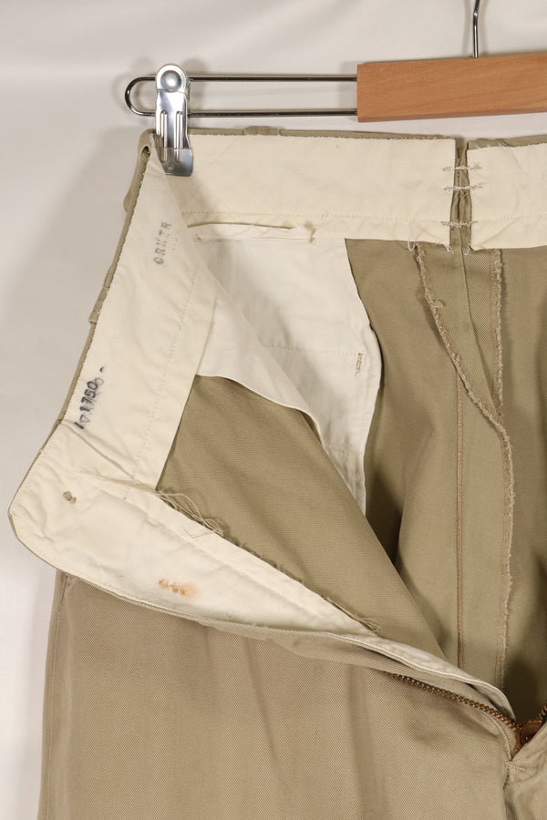 1960s 29X31 U.S. Army khaki pants, chinos, used, B