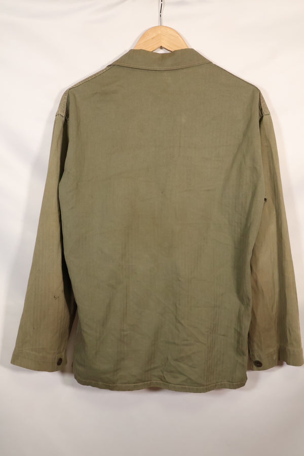 1940's U.S. Marine Corps USMC P-47 HBT Utility Jacket Used