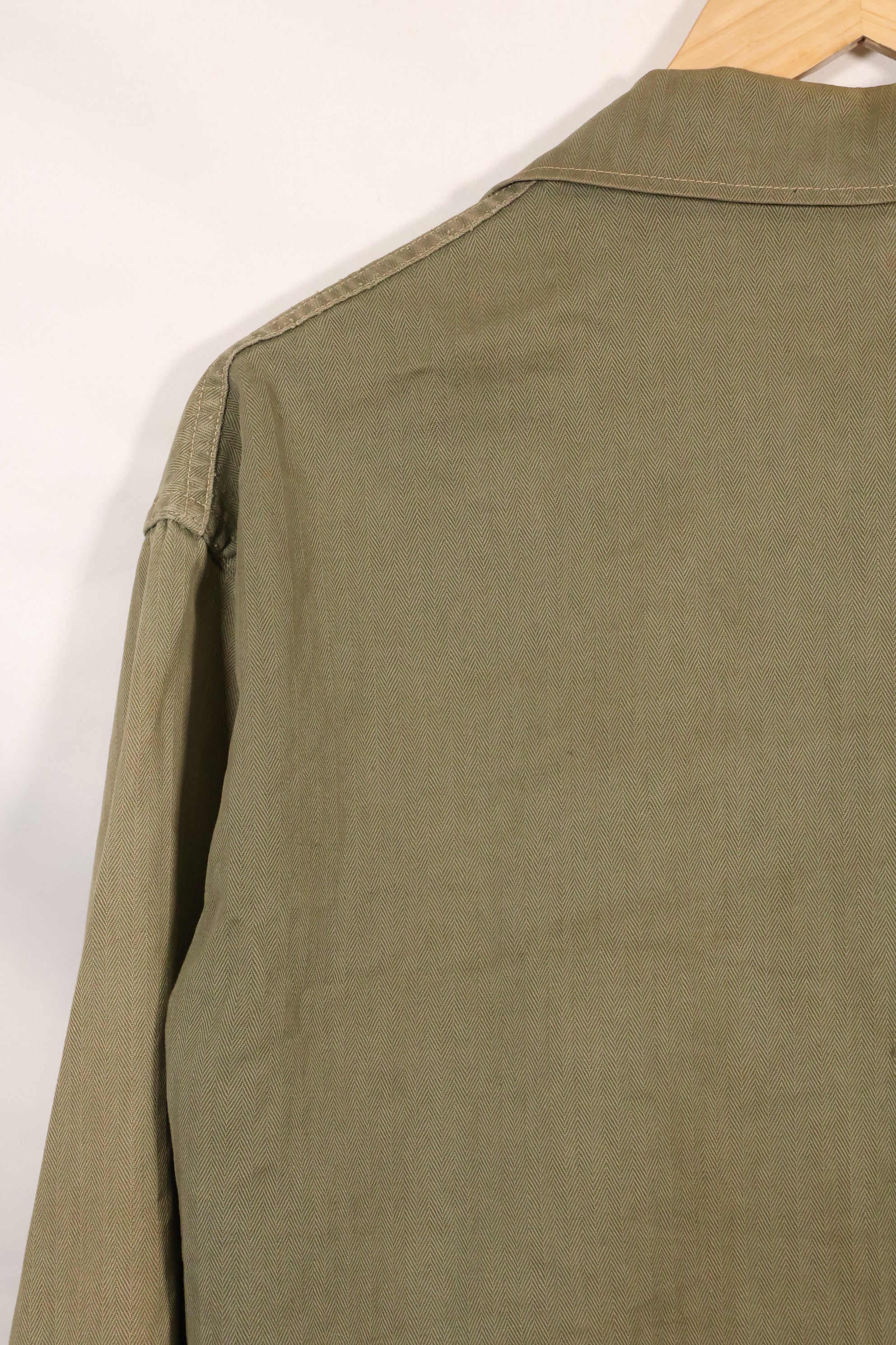 1940's U.S. Marine Corps USMC P-47 HBT Utility Jacket Used